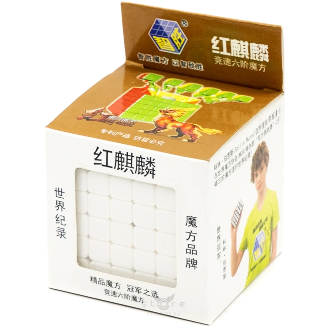 купить кубик Рубика yuxin 6x6x6 red kirin