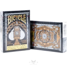 купить карты bicycle architectural wonders of the world