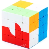 ShengShou 4x4x4 Crazy Cube Цветной пластик
