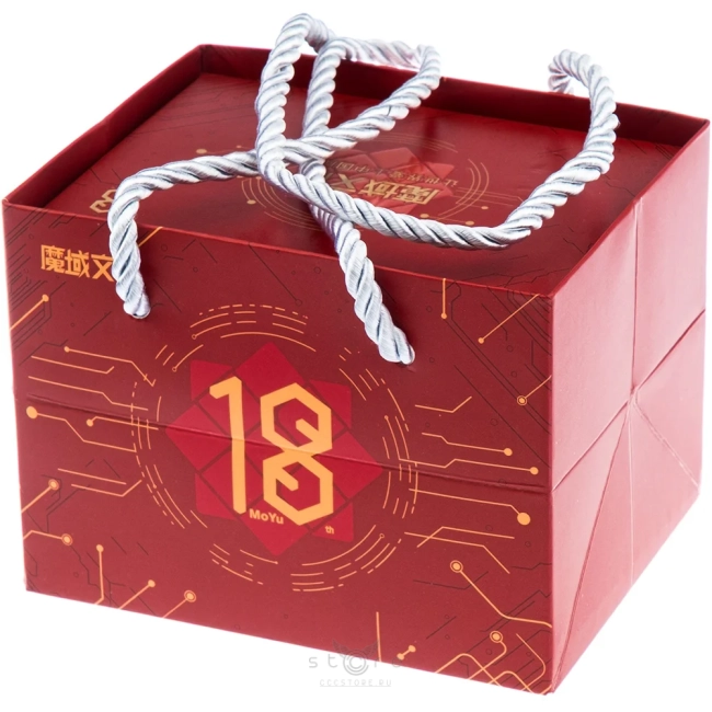 купить кубик Рубика moyu 3x3x3 weilong v11 20-magnet ball-core + maglev + uv (18th anniversary edition)