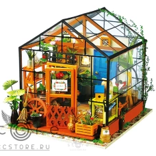 купить интерьерный конструктор robotime — kathy's green house