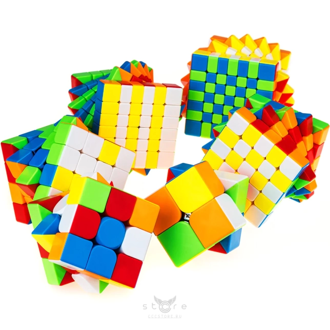 купить кубик Рубика moyu 2x2x2-7x7x7 mfjs set