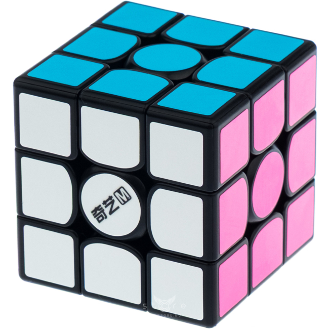 купить кубик Рубика qiyi mofangge 3x3x3 m (fluorescent stickers)