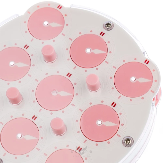 купить головоломку qiyi mofangge clock v2 m pink limited