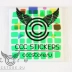 Наклейки CCC STICKERS неполный флю на MoYu AoFu