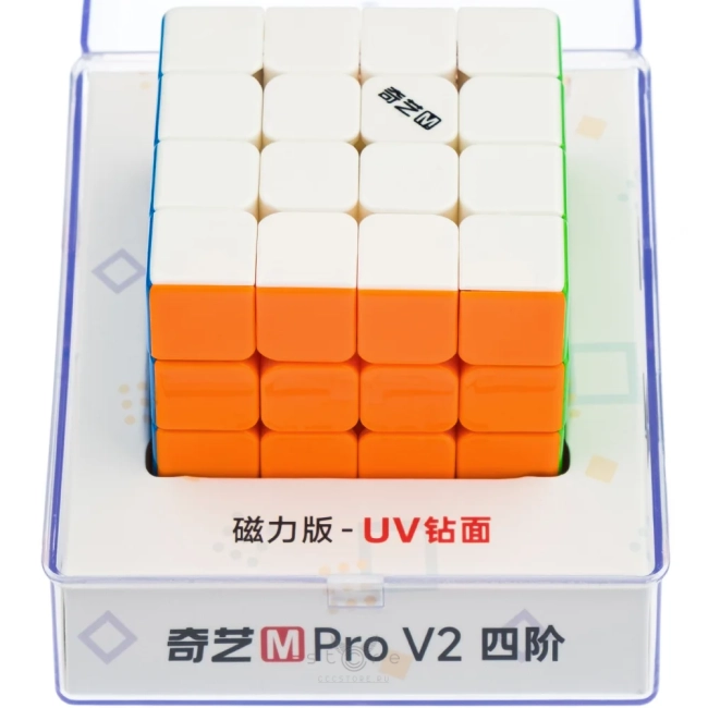 купить кубик Рубика qiyi mofangge 4x4x4 m pro v2 ballcore uv