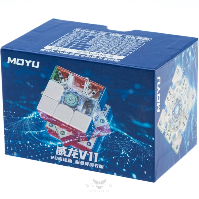 купить кубик Рубика moyu 3x3x3 weilong v11 m 20-magnet ball core + maglev + uv