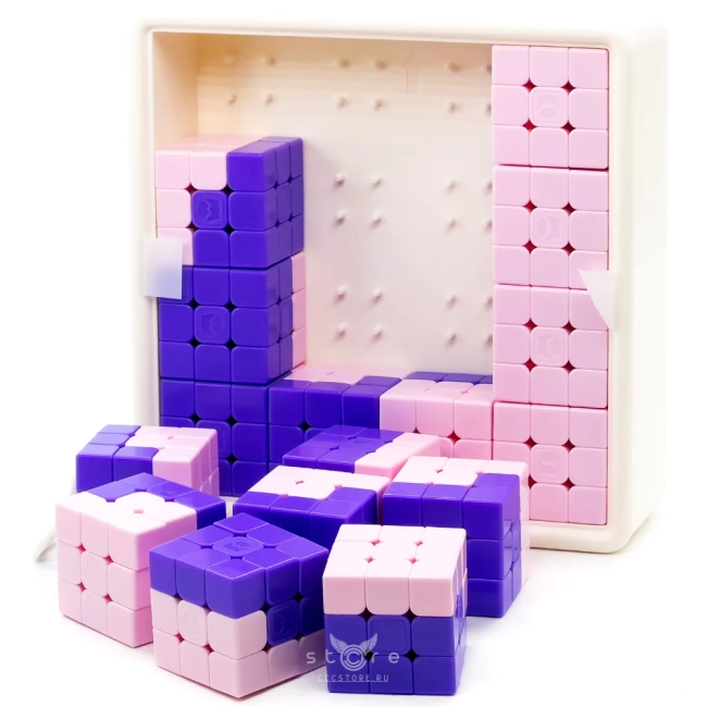 купить кубик Рубика gan mg3 328 mosaic cube bundle 4x4 (16 кубиков)