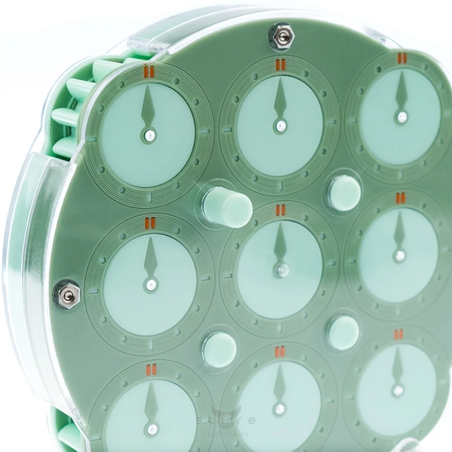 купить головоломку qiyi mofangge clock v2 m green limited