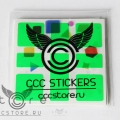 купить наклейки ccc stickers неполный флю на square-1