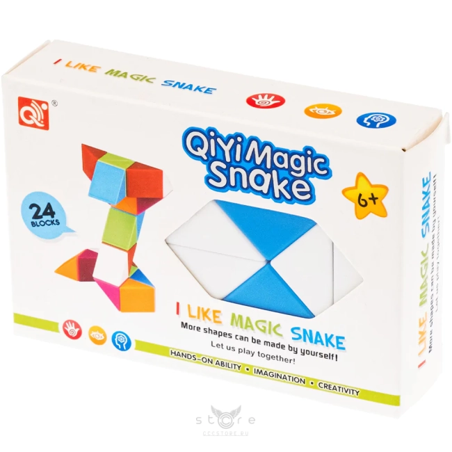 купить головоломку qiyi mofangge snake 24 элемента