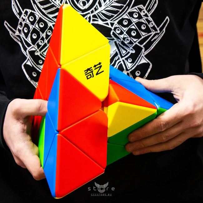 купить головоломку qiyi mofangge pyraminx qiming plus 27.5cm