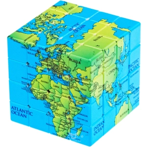 купить кубик Рубика calvin's puzzle 4x4x4 world map (standard)