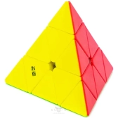 QiYi MoFangGe Pyraminx QiMing v2 Цветной пластик