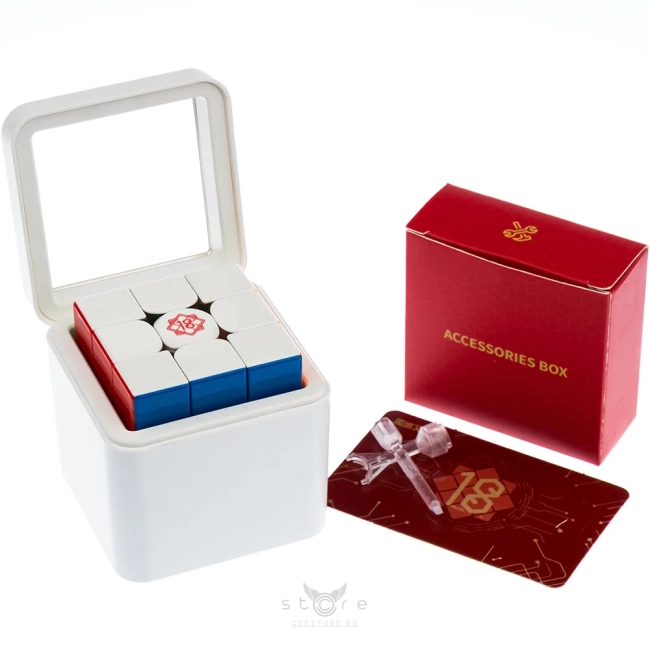 купить кубик Рубика moyu 3x3x3 weilong v11 20-magnet ball-core + maglev + uv (18th anniversary edition)