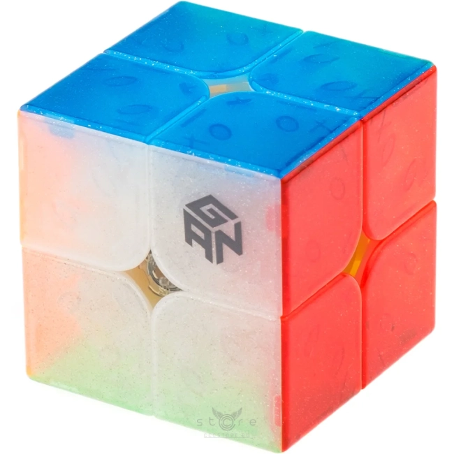 купить кубик Рубика gan 2x2x2 251 m leap uv (10th anniversary edition)