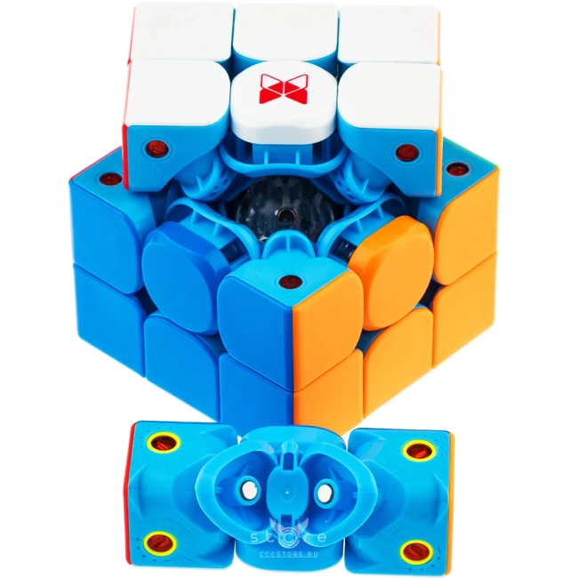купить кубик Рубика qiyi mofangge x-man x lanlan 3x3x3 tornado v4 m flagship special edition