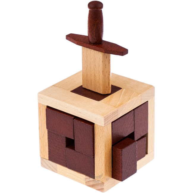 купить головоломку деревянная головоломка holly sword puzzle