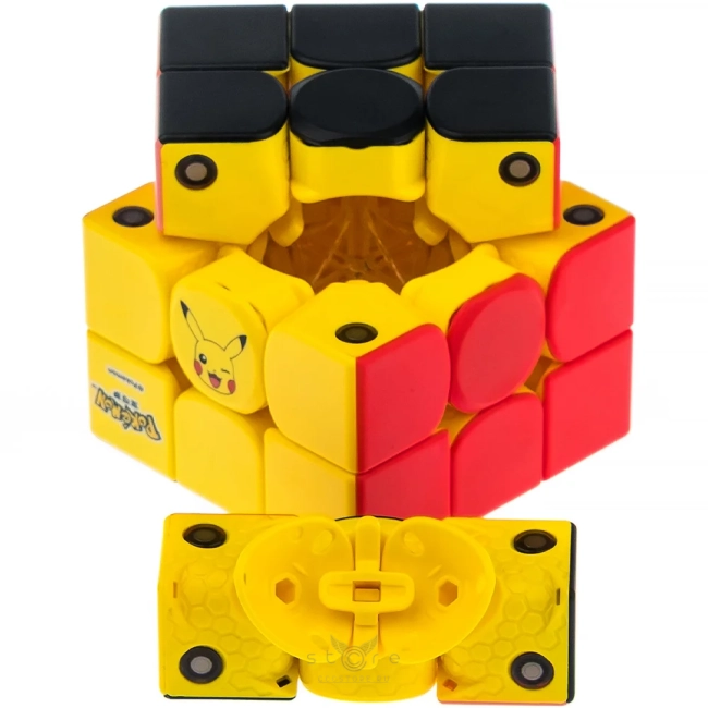 купить кубик Рубика gan 356 m e 3x3x3 x pikachu