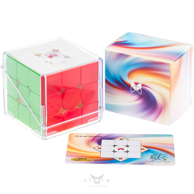 купить кубик Рубика qiyi mofangge x-man 3x3x3 tornado v3 m premium (standard)