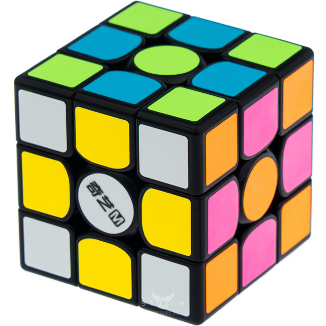 купить кубик Рубика qiyi mofangge 3x3x3 m (fluorescent stickers)