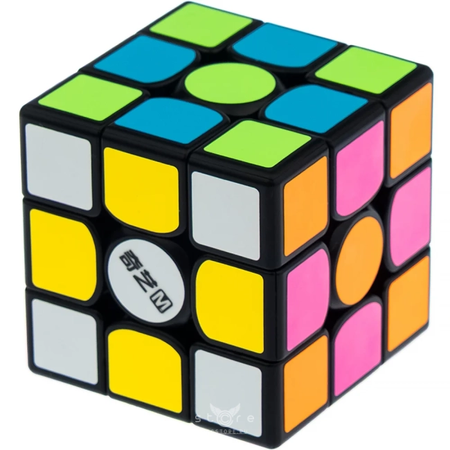 купить кубик Рубика qiyi mofangge 3x3x3 m (fluorescent stickers)
