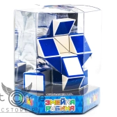 Rubik's Snake Бело-синий