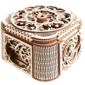 купить конструктор 3d-пазл ugears — шкатулка с секретом