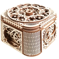 купить конструктор 3d-пазл ugears — шкатулка с секретом