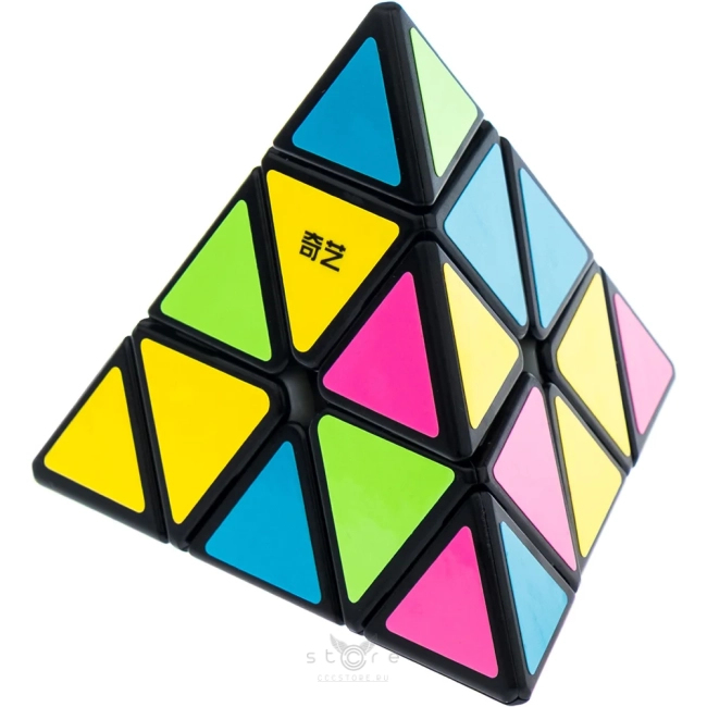 купить головоломку qiyi mofangge pyraminx (fluorescent stickers)