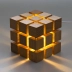 Деревянный кубик-ночник 3x3x3 (USB)