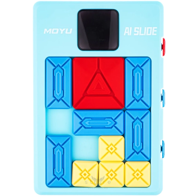 купить головоломку moyu ai slide smart klotski puzzle (электронные пятнашки)