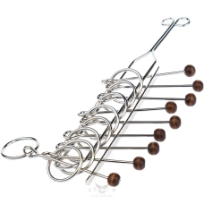 купить головоломку металлическая головоломка 9 звеньев