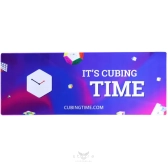 Мат CUBINGTIME.COM (Большой) Синий