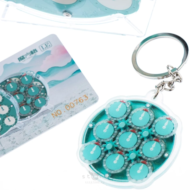 купить головоломку qiyi mofangge clock v2 m emerald limited