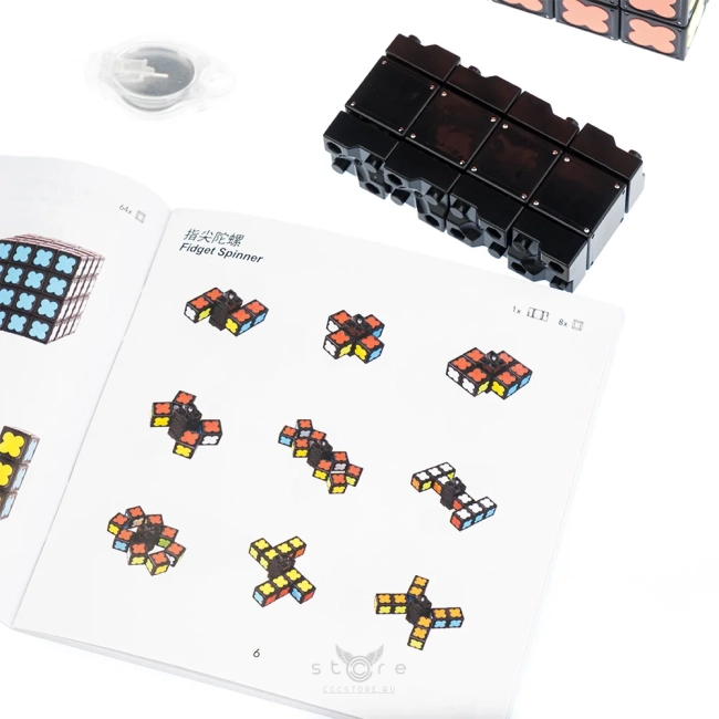 купить головоломку moyu building blocks magnetic 64 элемента