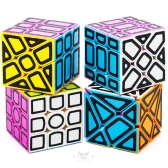 Lefun Hollow Sticker Cube Gift Box Насыщенные цвета