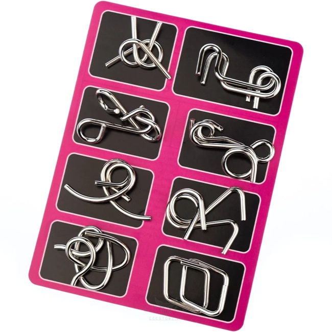 купить головоломку набор металлических головоломок 8