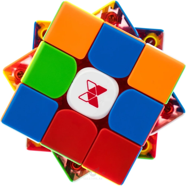 купить кубик Рубика qiyi mofangge x-man 3x3x3 tornado v4 m flagship red core special edition