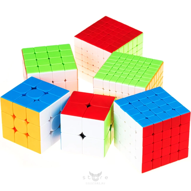 купить кубик Рубика moyu 2x2x2-7x7x7 mfjs set