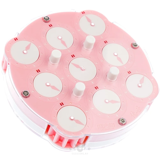 купить головоломку qiyi mofangge clock v2 m pink limited