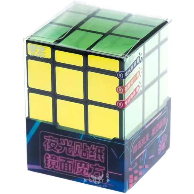 купить головоломку qiyi mofangge mirror cube (fluorescent stickers)