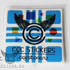 купить наклейки ccc stickers флю на roadblock i