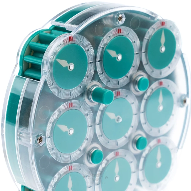 купить головоломку qiyi mofangge clock v2 m emerald limited