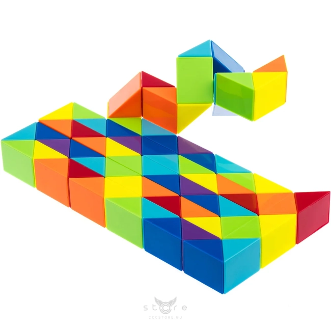 купить головоломку diansheng rainbow snake 72 элемента