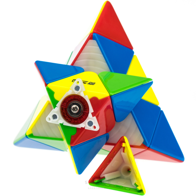 купить головоломку qiyi mofangge pyraminx m pro pioneer uv
