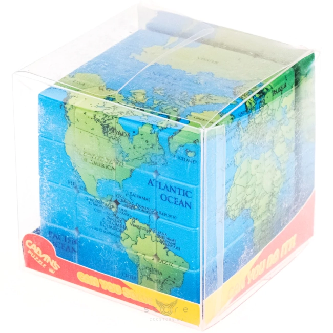 купить кубик Рубика calvin's puzzle 4x4x4 world map (standard)