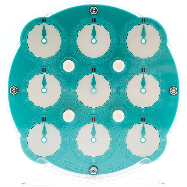 купить головоломку qiyi mofangge clock v2 m emerald limited