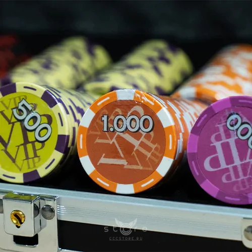 купить профессиональный набор для игры в покер &quot;vip 500&quot;