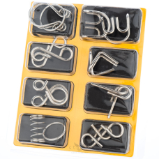 купить головоломку набор металлических головоломок 8